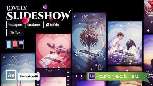 Videohive - Instagram Stories Lovely Slideshow - 36182195 - Project for After Effects
