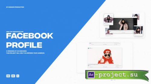 Videohive - Facebook Profile - 35915550 - Project for After Effects