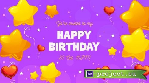 Videohive - Happy Birthday - 36200050 - Project for After Effects 