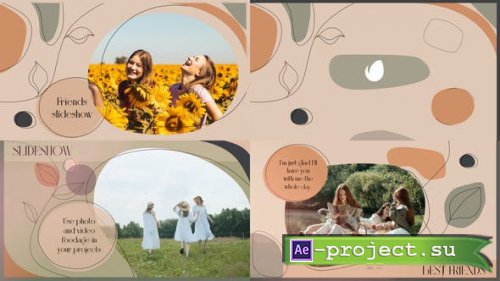 Videohive - Friends Slideshow for After Effects - 36190703 - Project for After Effects