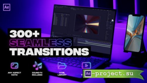 Videohive - Handy Transitions - 36206983 - Project for After Effects