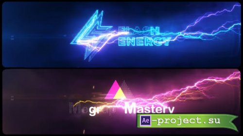 Videohive - Energetic Electrify Logo Reveal - 36212724 - Project & Script for After Effects