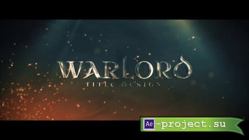 Videohive - Warlord Title Design - 36271482 - Project for After Effects