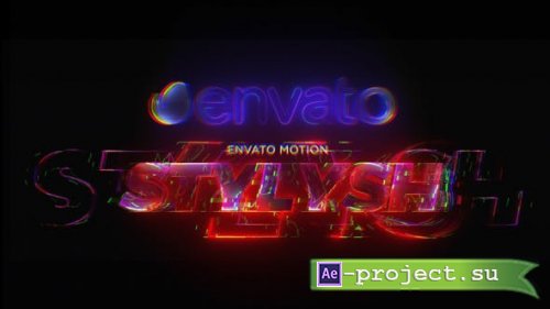 Videohive - Neon Glitch Logo Reveal - 34784273 - Project for After Effects