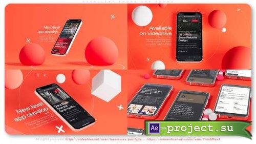Videohive - Excellent Phone App Promo - 36134972 - Project for After Effects