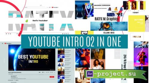 Videohive - Youtube Intro - 36255934 - Project for After Effects