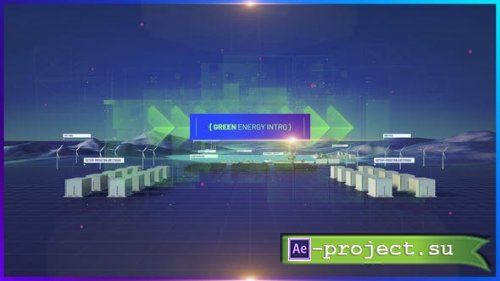 Videohive - Green Energy Intro 4K - 36252981 - Project for After Effects