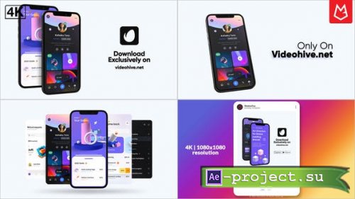 Videohive - Stylish Stomp App Promo - 33771102 - Project for After Effects