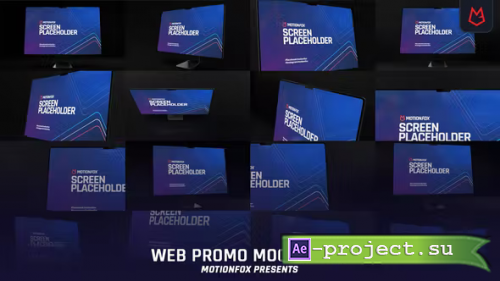 Videohive - Web Promo Mockup Kit - 23629837 - Project for After Effects
