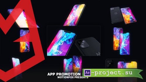 Videohive - App Promo Mockup Kit - Phone 12 Pro Device - 27667557 - Project for After Effects