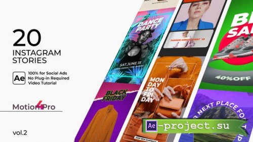 Videohive - Instagram Stories vol.2 - 36238231 - Project for After Effects