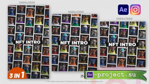 Videohive - Instagram NFT Intro - 36203352 - Project for After Effects