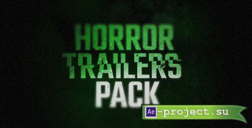 Videohive - Horror Trailers Pack - 18075444 - Project for After Effects