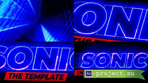 Videohive - Sonic Text Logo Reveal - 35604838 - Project for After Effects