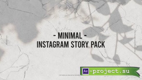 Videohive - Minimal - Instagram Story Pack - 23954792 - Project for After Effects