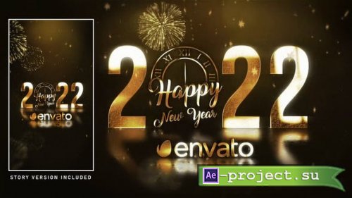 Videohive - Golden New Year Wishes - 29802326 - Project for After Effects