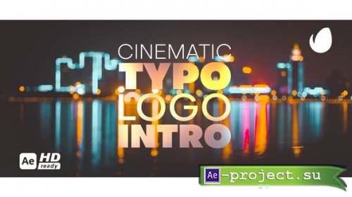 Videohive - Cinematic Typo Logo - 36098328 - Project for After Effects