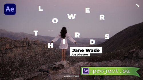 Videohive - Minimal Lower Thirds - 36304434 - Project for After Effects
