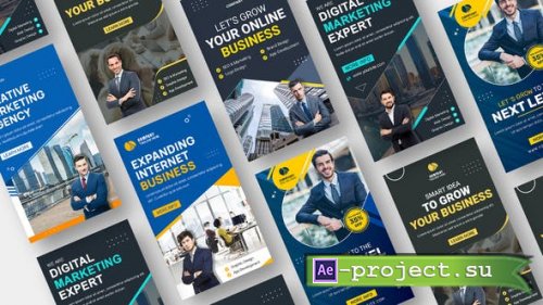 Videohive - Business Corporate Promo Stories Pack - 36299134 - Project for After Effects