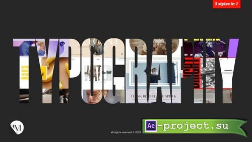 Videohive - Typography Pack | AE - 36309270 - Project for After Effects