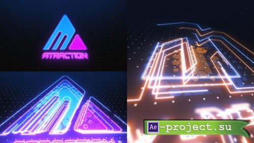 Videohive - Neon Logo - 36277355 - Project for After Effects