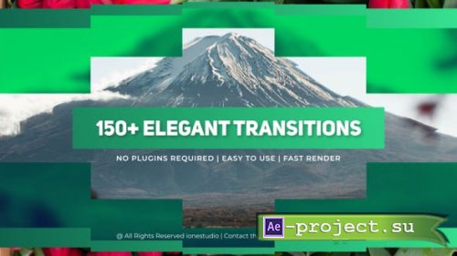 Videohive - 150+ Elegant Transitions - 36322000 - Project for After Effects
