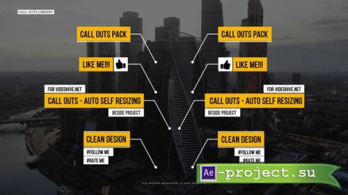 Videohive - Call Outs 2.0 | After Effects - 36330204 - Project for After Effects