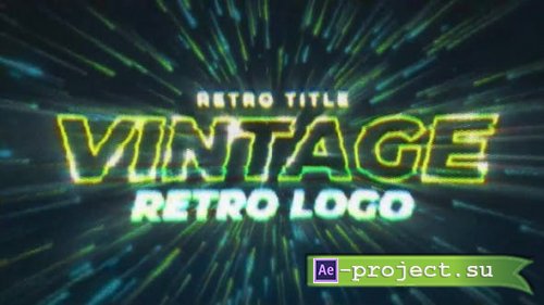 Videohive - Vintage Video Game Title & Logo - 36364386 - Project for After Effects