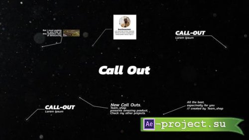 Videohive - Call Out | After Effects - 36389763 - Project for After Effects