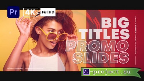 Videohive - Big Titles Promo Slides | Premiere Pro - 36359664 - Premiere Pro Templates