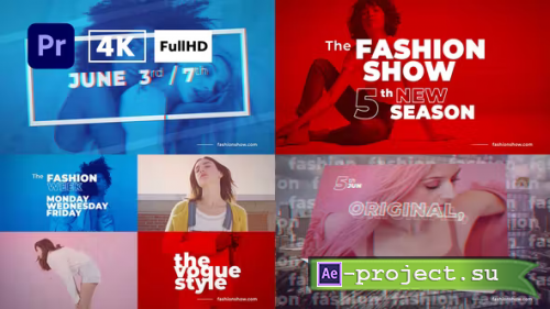 Videohive - The Fashion Show Promo Opener | Premiere Pro - 36360716 - Premiere Pro Templates