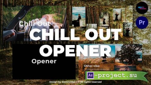 Videohive - Chill Out Opener | Relaxing Opener V2 | MOGRT - 36382703 - Premiere Pro Templates