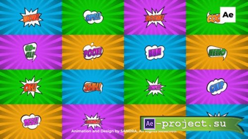 Videohive - Comics Titles - 36396863 - Project for After Effects