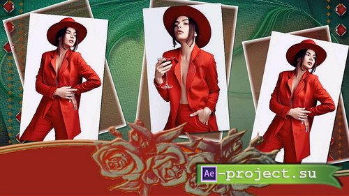 Проект ProShow Producer - WOMAN IN RED