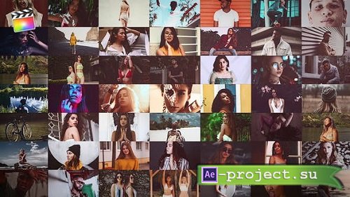 Videohive - Mosaic Media Logo Reveal 36733248 - Project For Final Cut Pro X