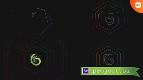 Videohive - Hexagon Modern Logo Reveal - 36420177 - Project for After Effects
