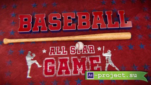 Videohive - Baseball Sport Opener - 36424836 - Project for After Effects
