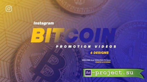 Videohive - Bitcoin Promotion Instagram V123 - 36430672 - Project for After Effects