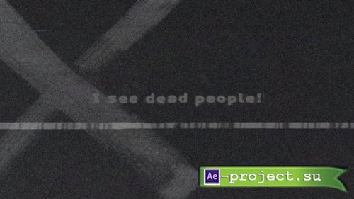 Videohive - Horror Logo - 36432768 - Project for After Effects