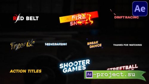 Videohive - Action Titles | After Effects - 36453874 - Project for After Effects