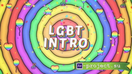 Videohive - LGBTQ Pride Intro - 36438609 - Project for After Effects