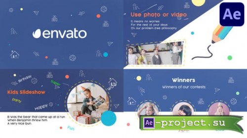 Videohive - Kids Slideshow | After Effects - 36449519 - Project for After Effects