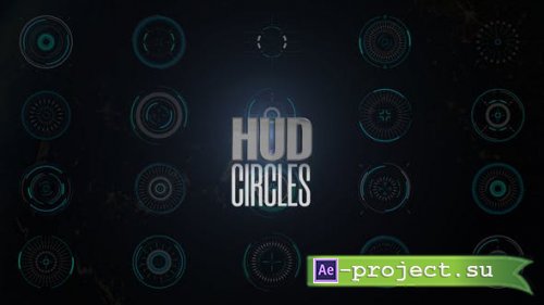 Videohive - HUD Circles - 36453918 - Project for After Effects
