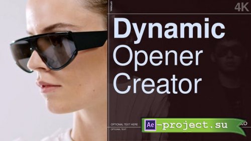 Videohive - Dynamic Opener Creator - 36449449 - Project for After Effects