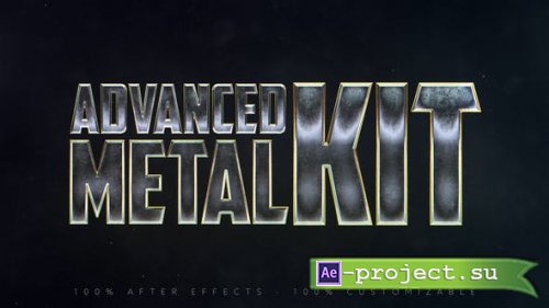 Videohive - Advanced Metal Kit - 36457219 - Project for After Effects