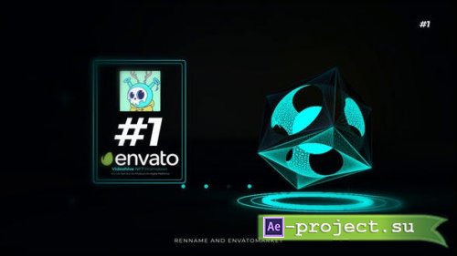 Videohive - NFT Logo Intro - 36397875 - Project for After Effects