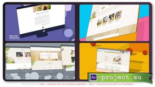 Videohive - Desktop Promo Sketch Style - 36436726 - Project for After Effects
