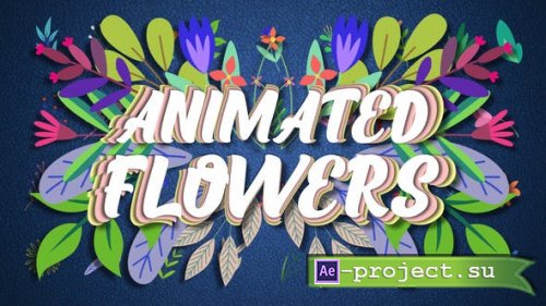 Videohive - Animated Flowers for DaVinci Resolve - 36253247 - Project for DaVinci Resolve