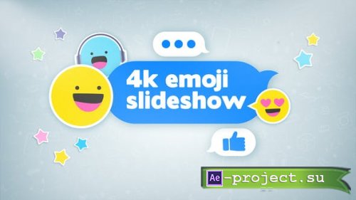 Videohive - Emoji Kids And Teens Intro Opener 4K - 36509557 - Project for After Effects