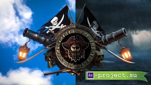 Videohive - Pirate Logo Reveal - 36493123 - Project for After Effects